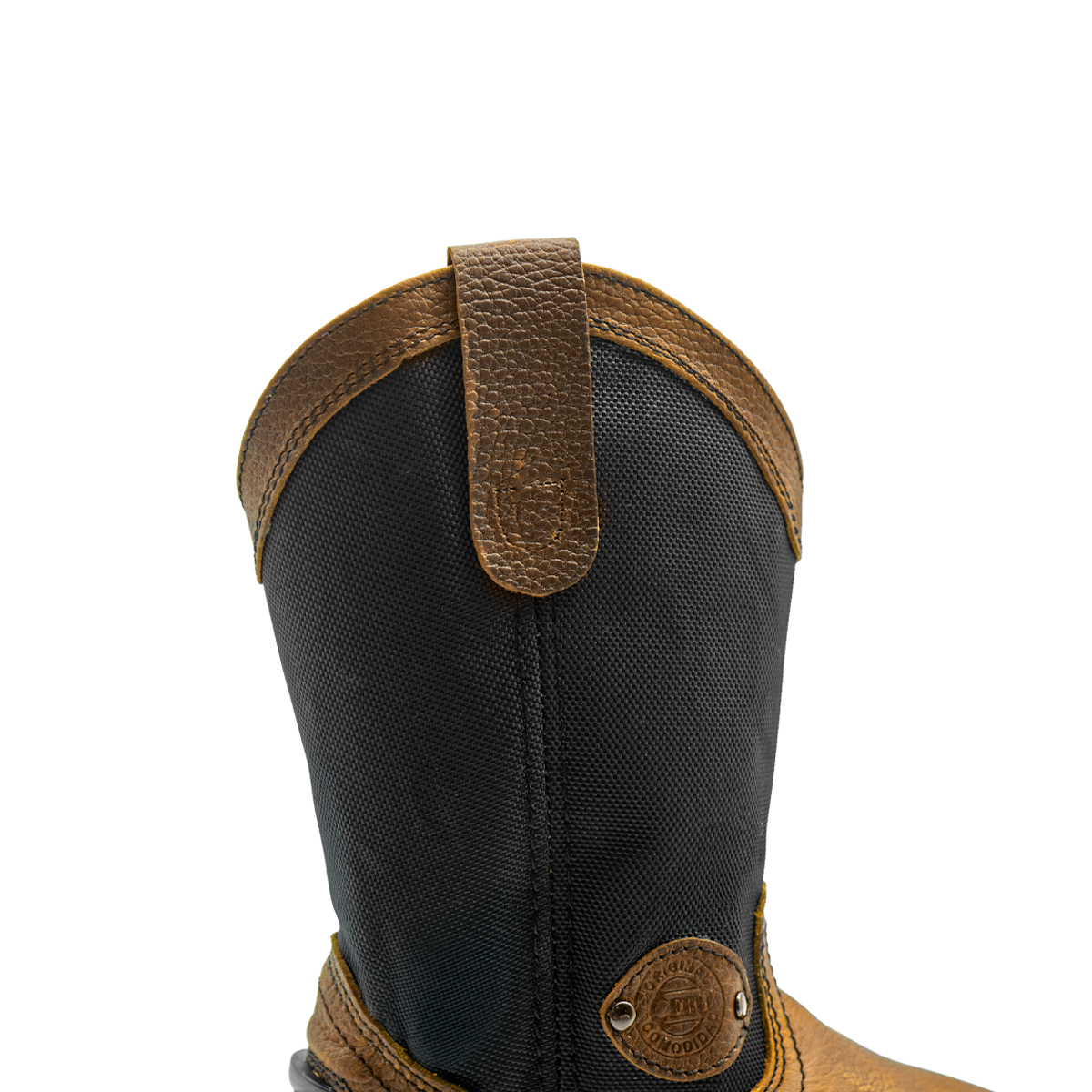 Botas de trabajo sin cordones de 10 "con punta suave HL100 para hombre