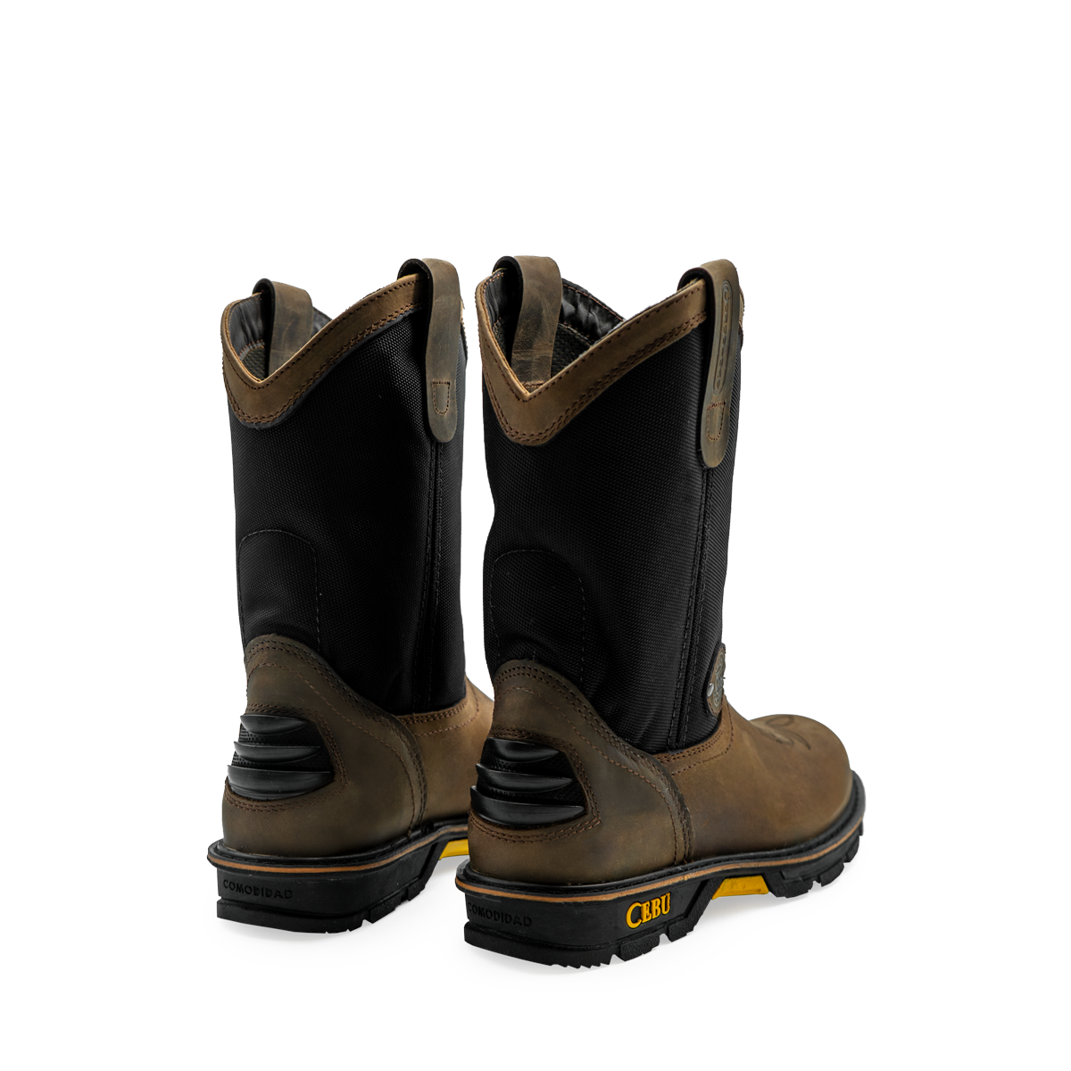 Botas de trabajo sin cordones de 10 "con punta suave HL100 para hombre