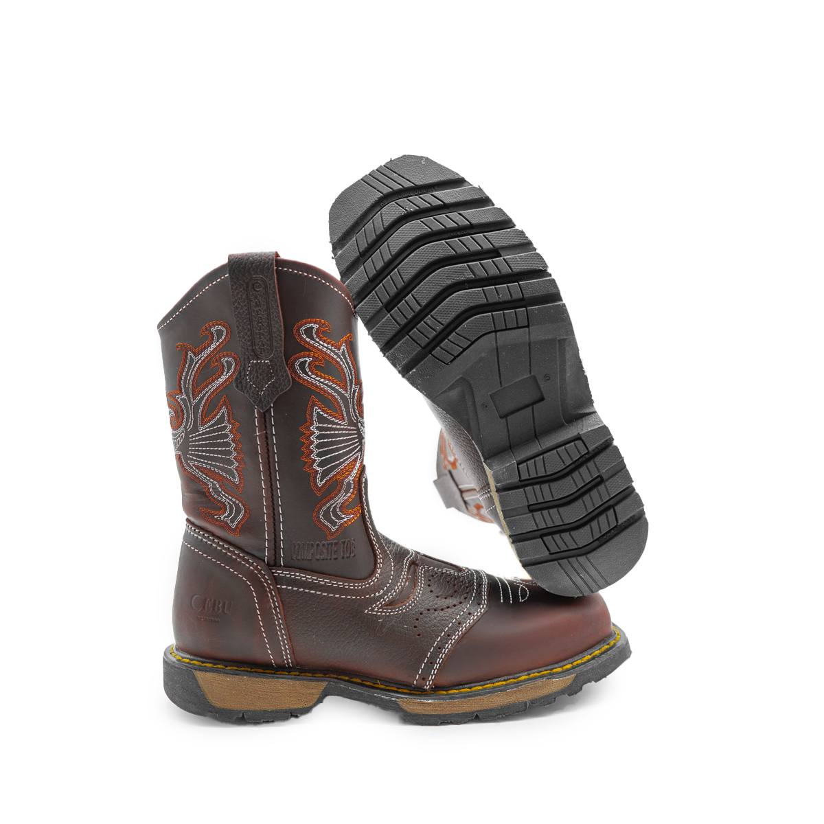 CEBU Men's Rodeo TORO 10” Composite-Toe Work Boot