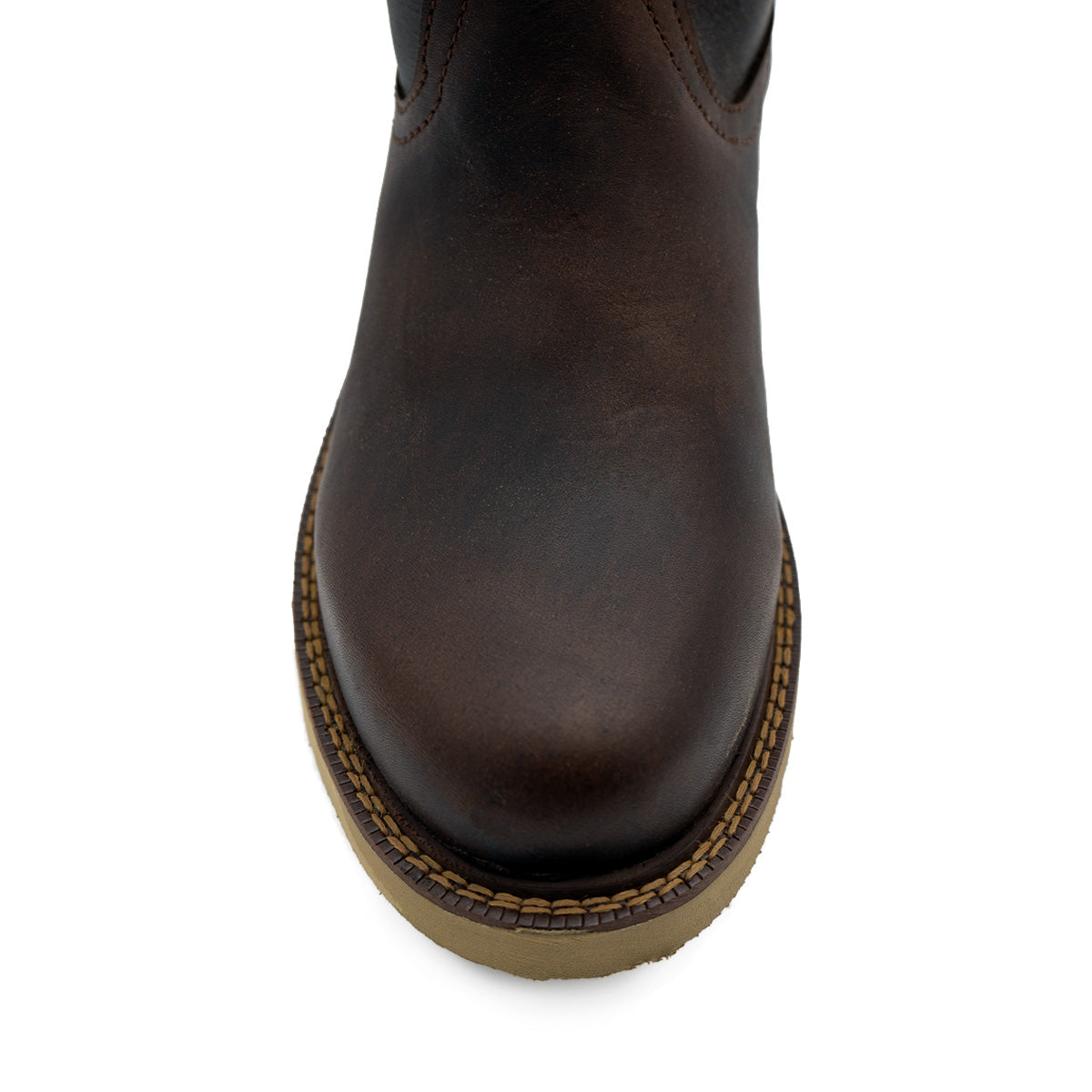 Men’s work boots with wedge outsole for comfort and stability