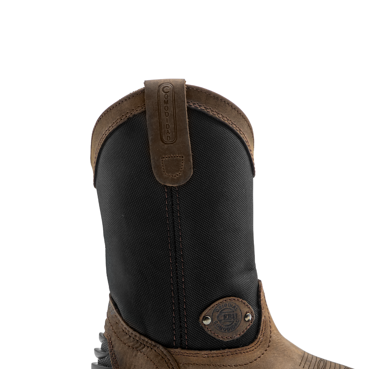 Botas de trabajo sin cordones de 10 "con punta suave Thunder 300 para hombre