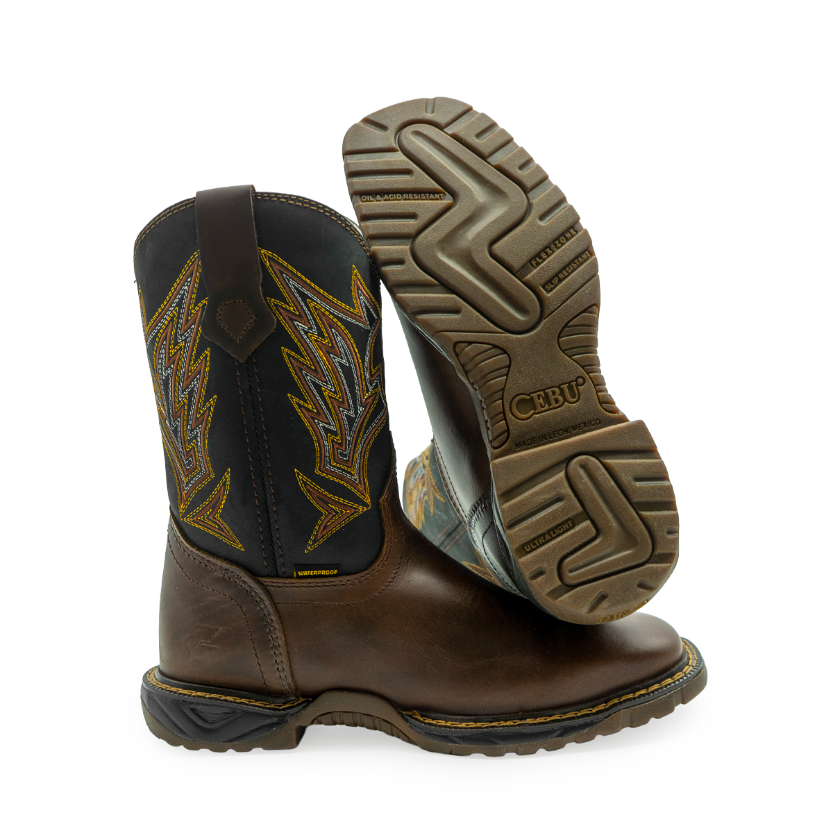 CEBU Men's Tumbleweed Steel Toe Waterproof (WP SQR STL)