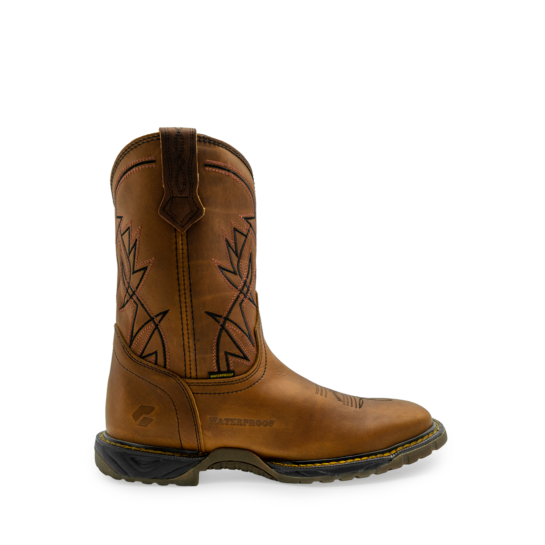 CEBU Men's Tumbleweed Steel Toe Waterproof (WP SQR STL)