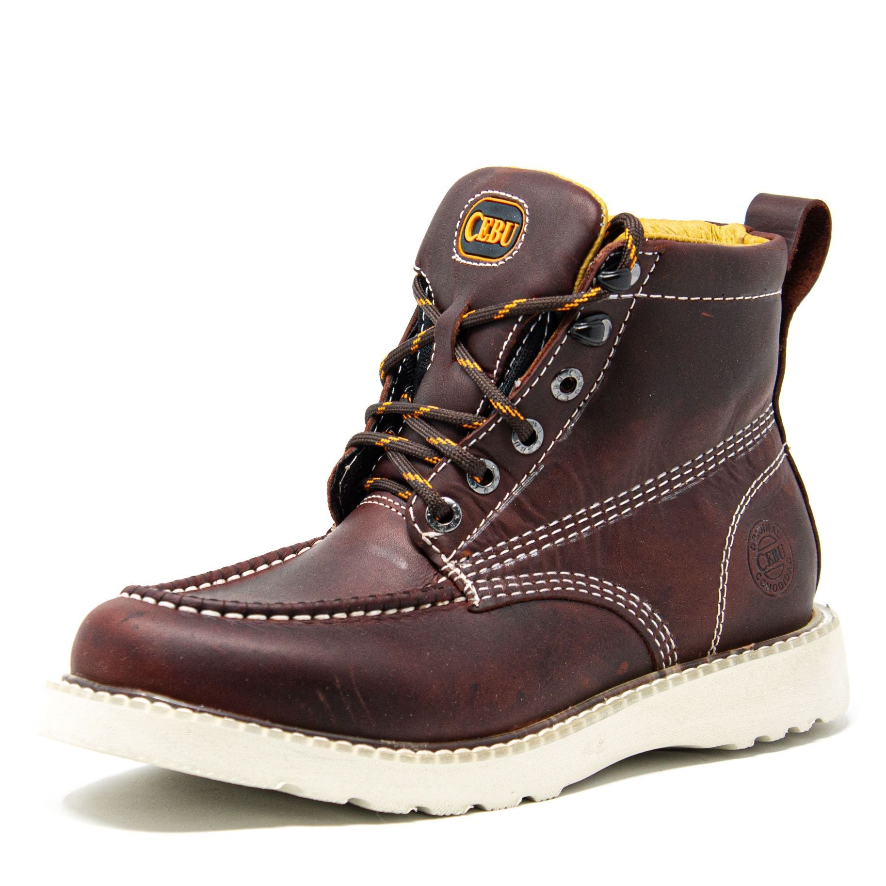 Men's Work Boots - Lightweight - Shedron Work Boots - Cebu - 6" Work Boots - Shedron 6in Work Boots
