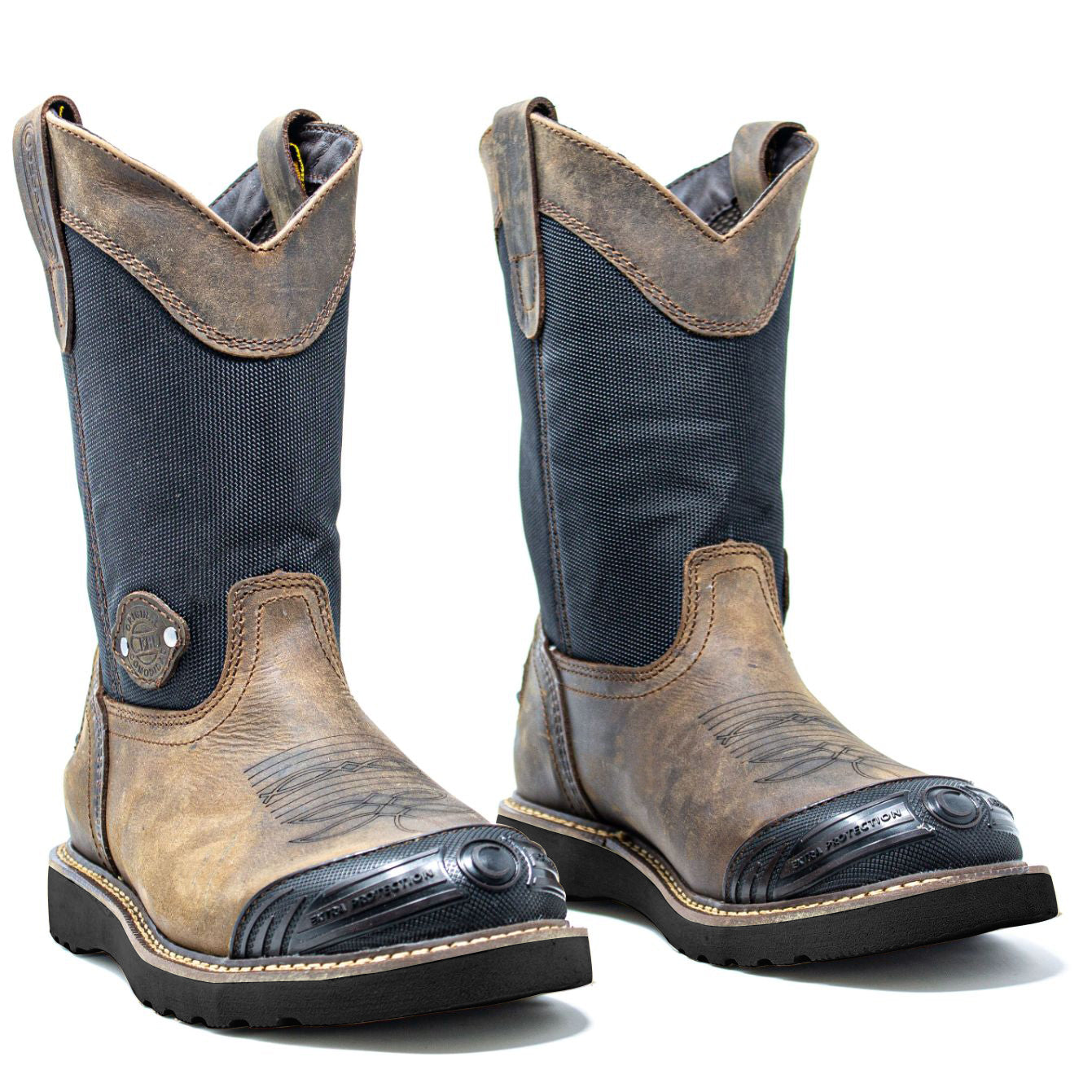 Botas de trabajo sin cordones de 10 "con punta suave Ultra 300 para hombre