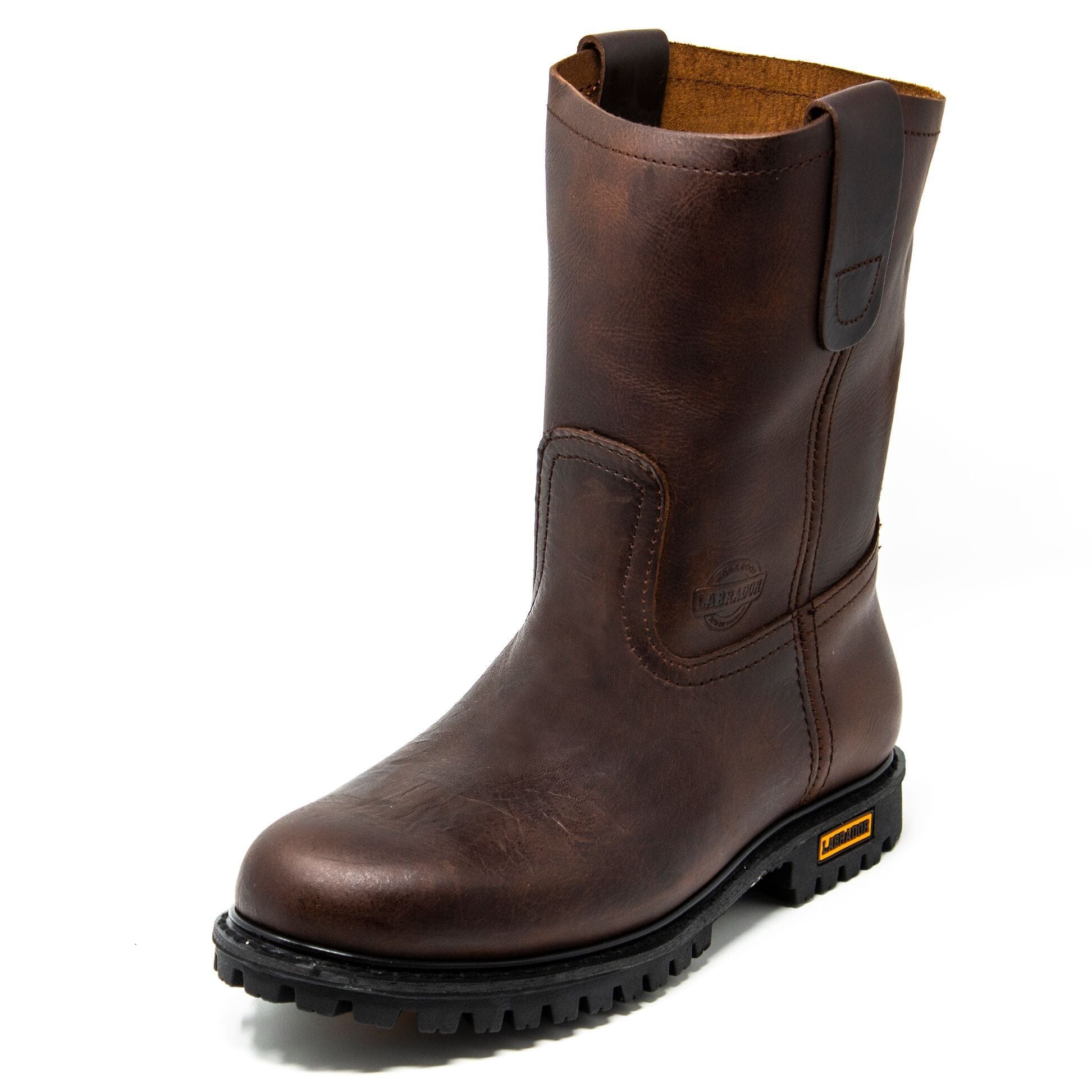 Pull on discount safety toe boots
