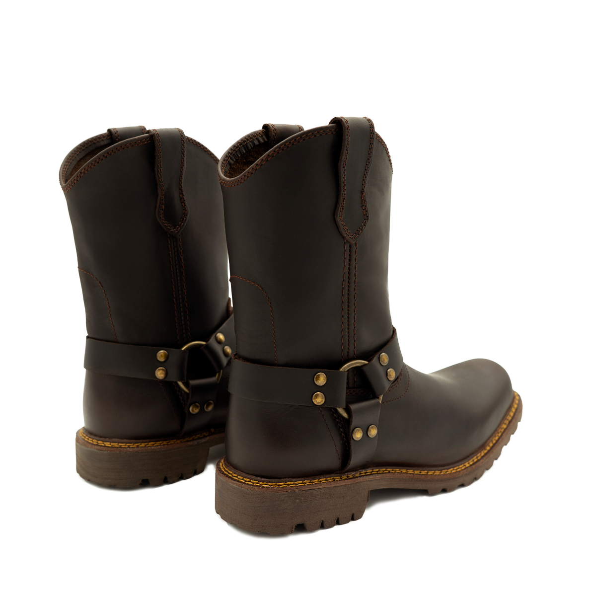Men's BIKER - Square Toe Boots