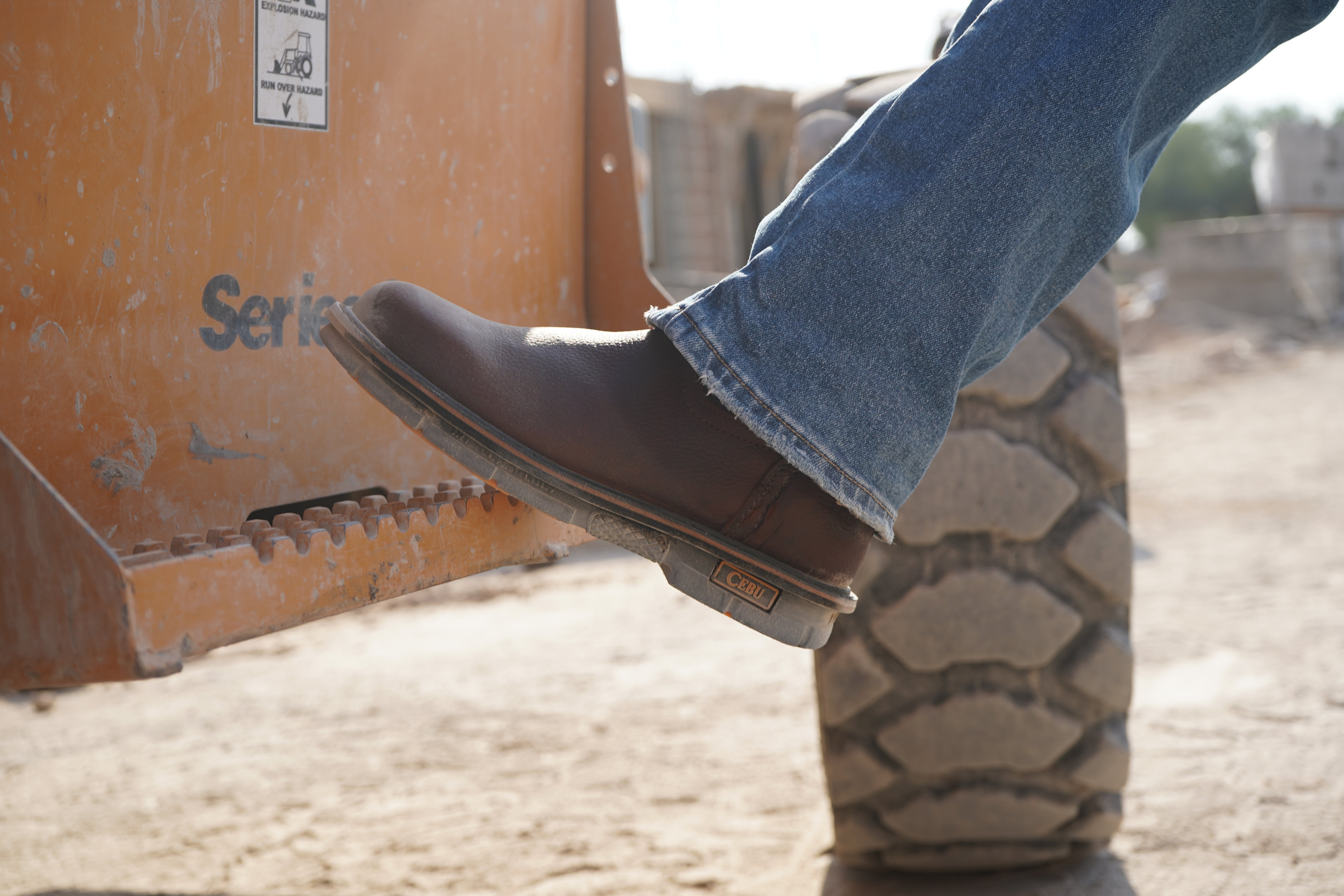 Men's Max Steel Toe-Brown