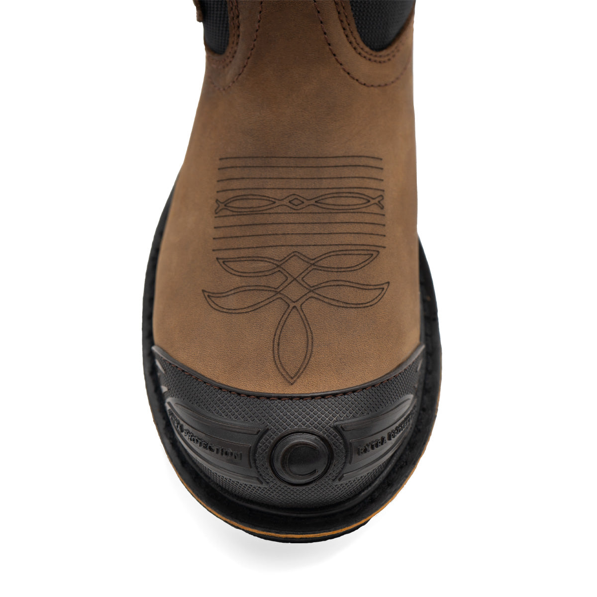 Heavy-Duty Wellington Work Boots – With Steel Toe Protection