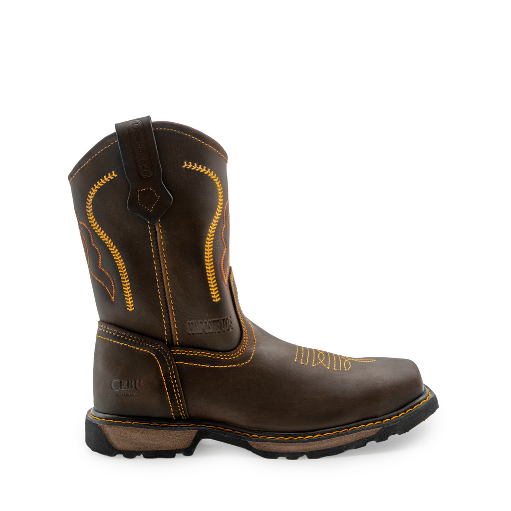 CEBU Men's Rodeo Composite-Toe Work Boot - Cebu boots