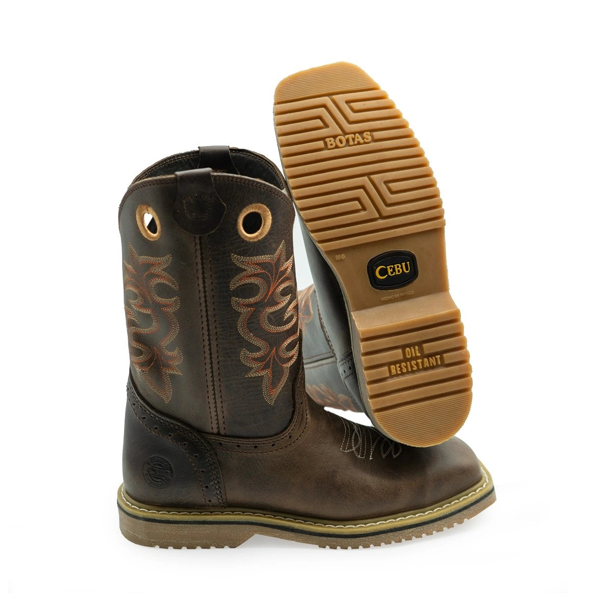 Botas de trabajo sin cordones PR Rayas Soft Toe 10 "para hombre