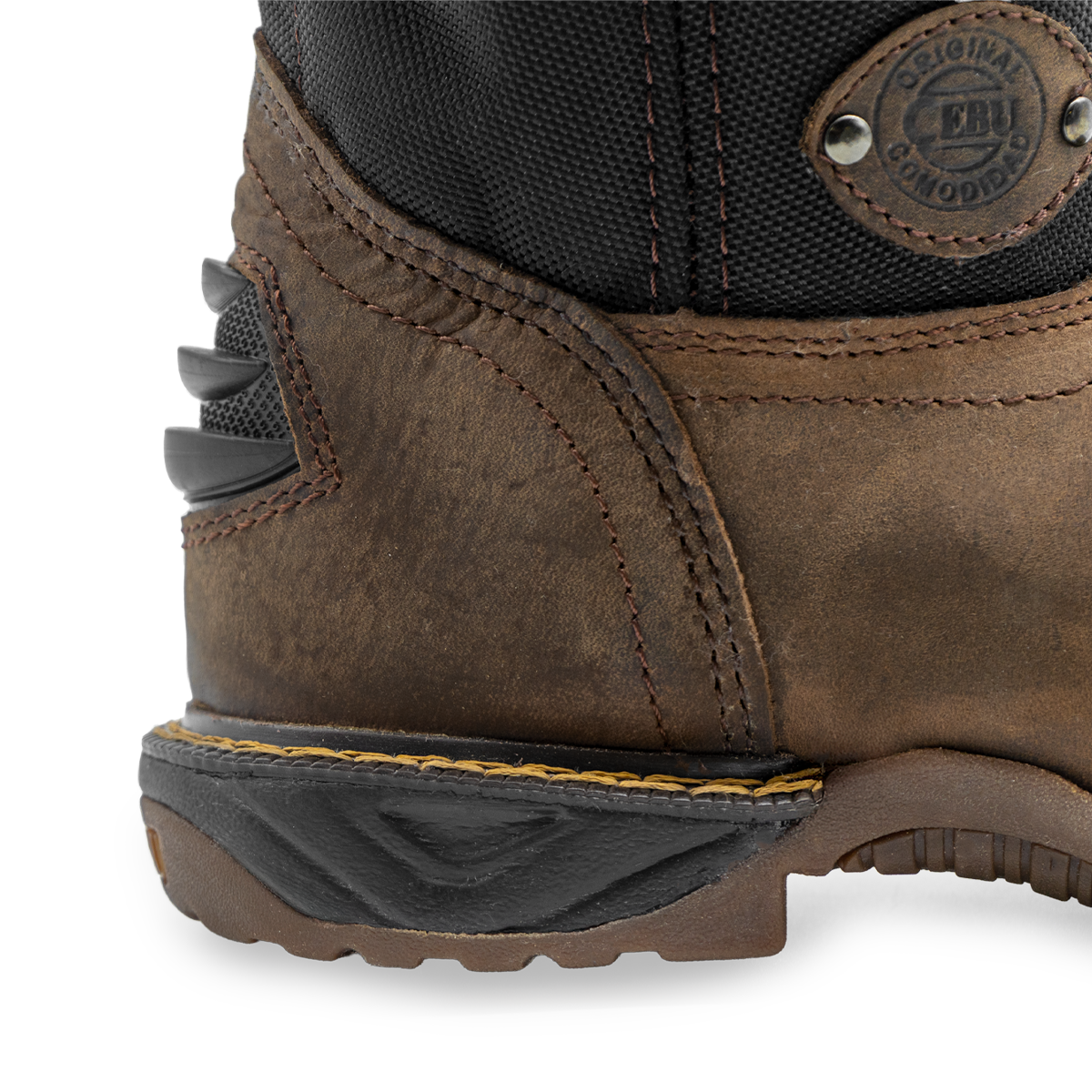 Botas de trabajo sin cordones Thunder 300 con punta de acero de 10 "para hombre