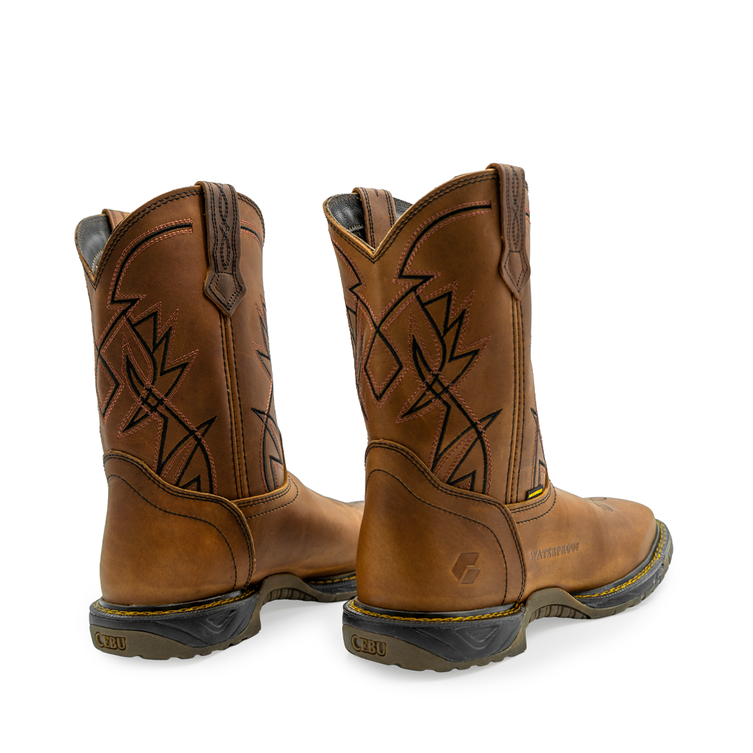 CEBU Men's Tumbleweed Steel Toe Waterproof (WP SQR STL)