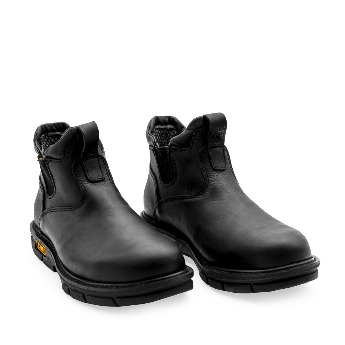 Slip-On Boot: Sleek Comfort in Black Cebu boots