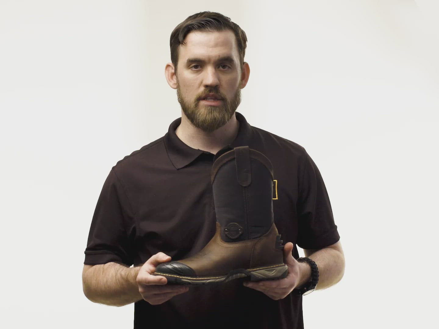 Cebu Pull-On Work Boots - Durable and Comfortable