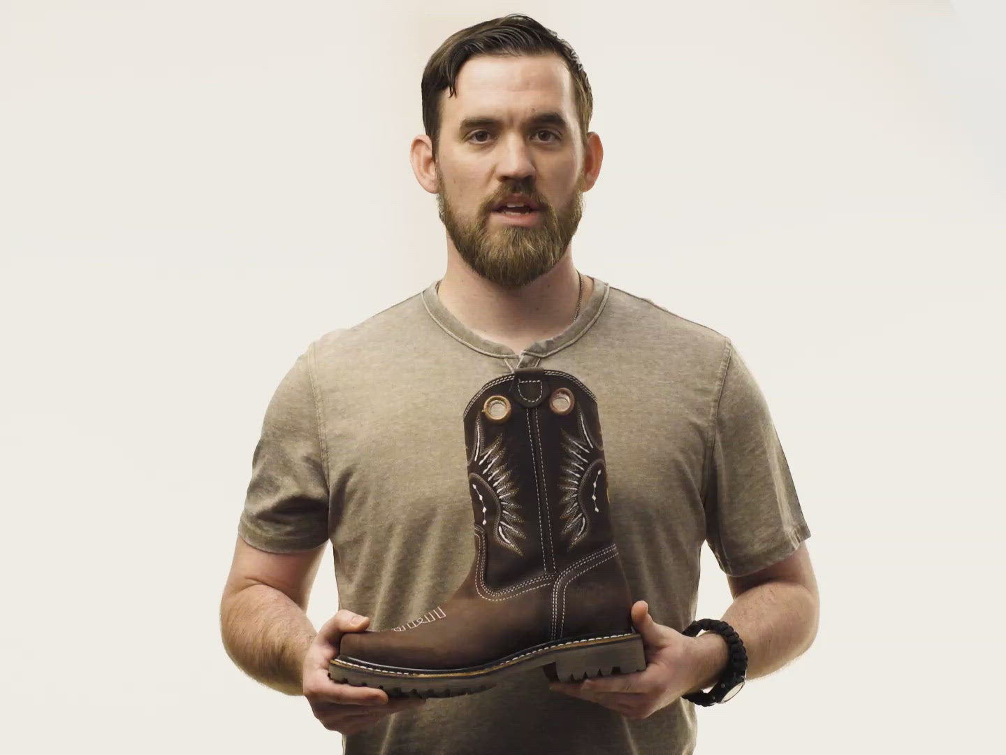 Oil and Gas Resistant PR Track Work Boots