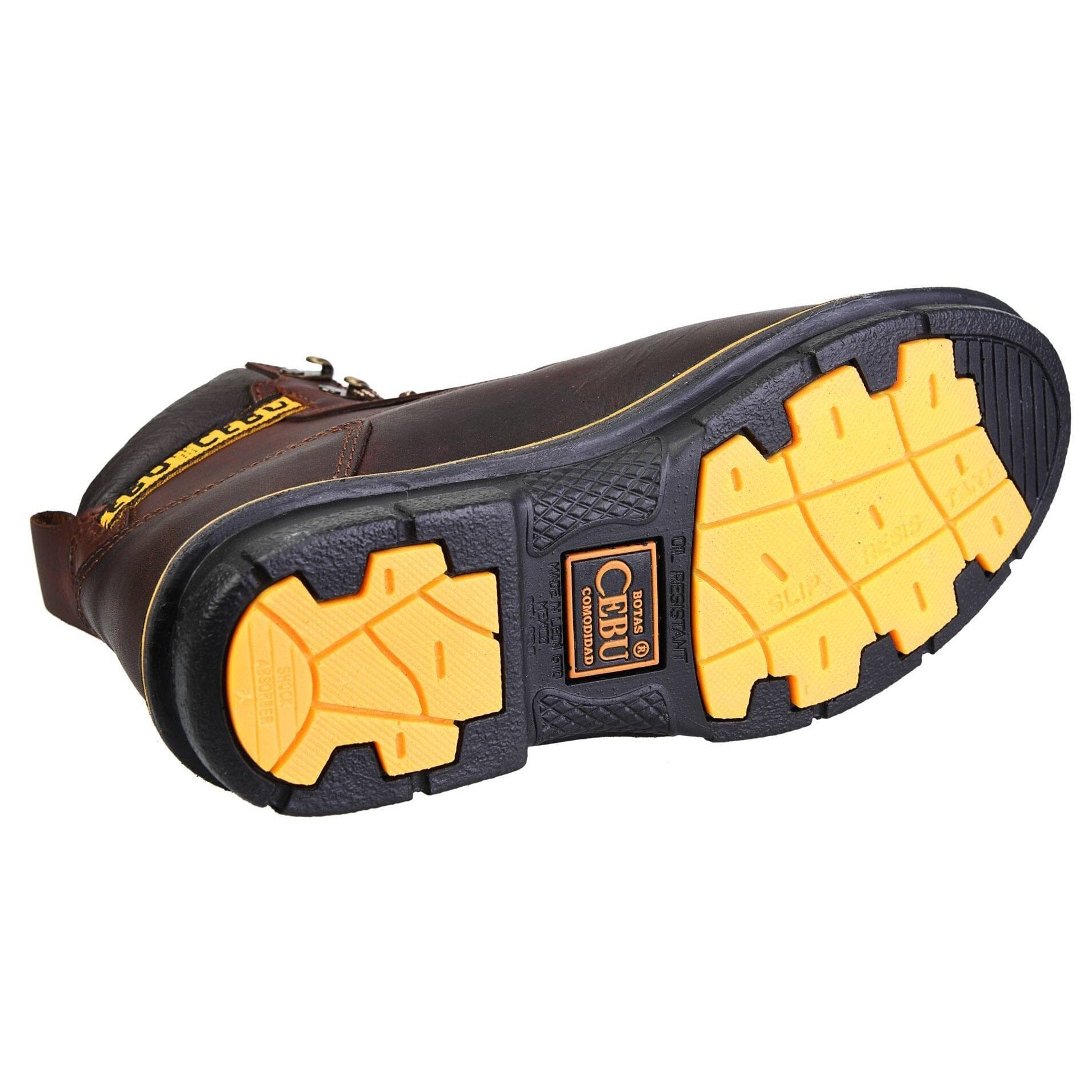 Men's WALKER - Steel Toe 6" Work Boots - BMX 6" Work Boots Steel Toe & Versatile 