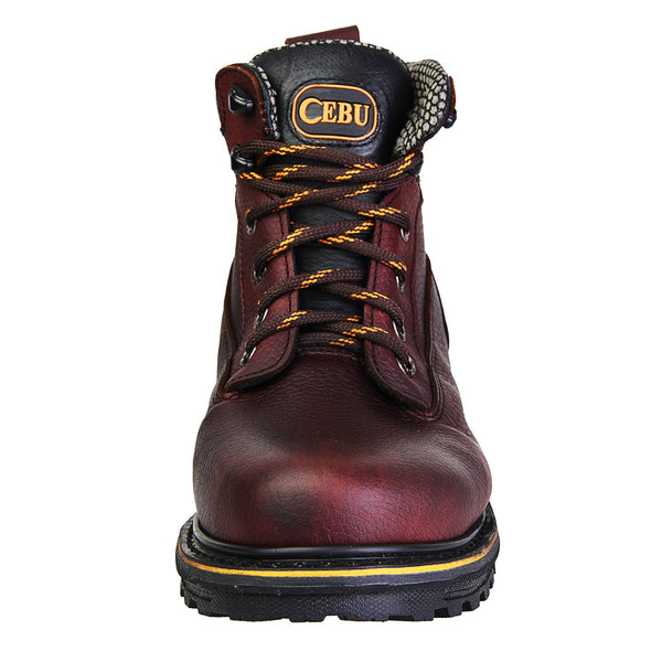 Men's Work Boots - Steel Toe & Heavy Duty - Shedron Work Boots - Cebu - 6" Work Boots - Shedron 6in Work Boots