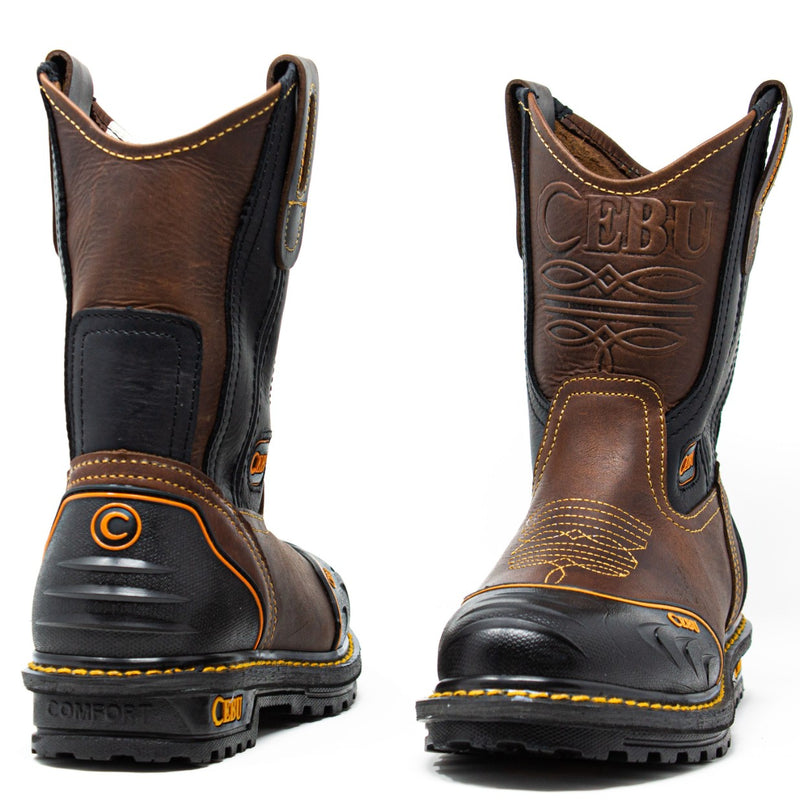 Men's Tk Farmer Steel Toe 10" Pull On Work Boots