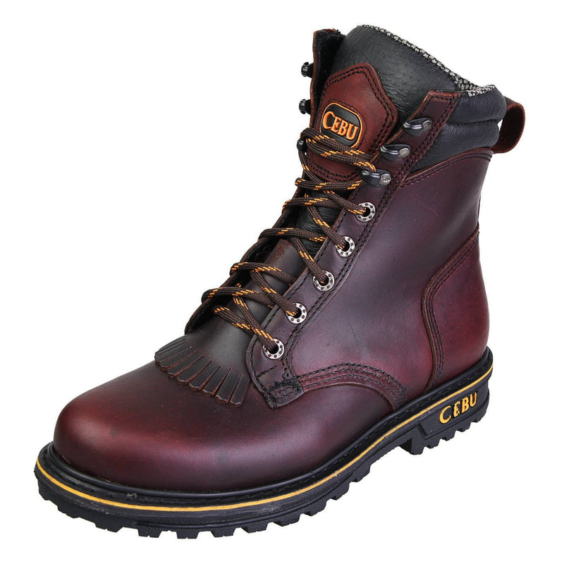 Men's Work Boots - Steel Toe & Heavy Duty - Shedron Work Boots - Cebu - 8" Work Boots - Shedron 8in Work Boots