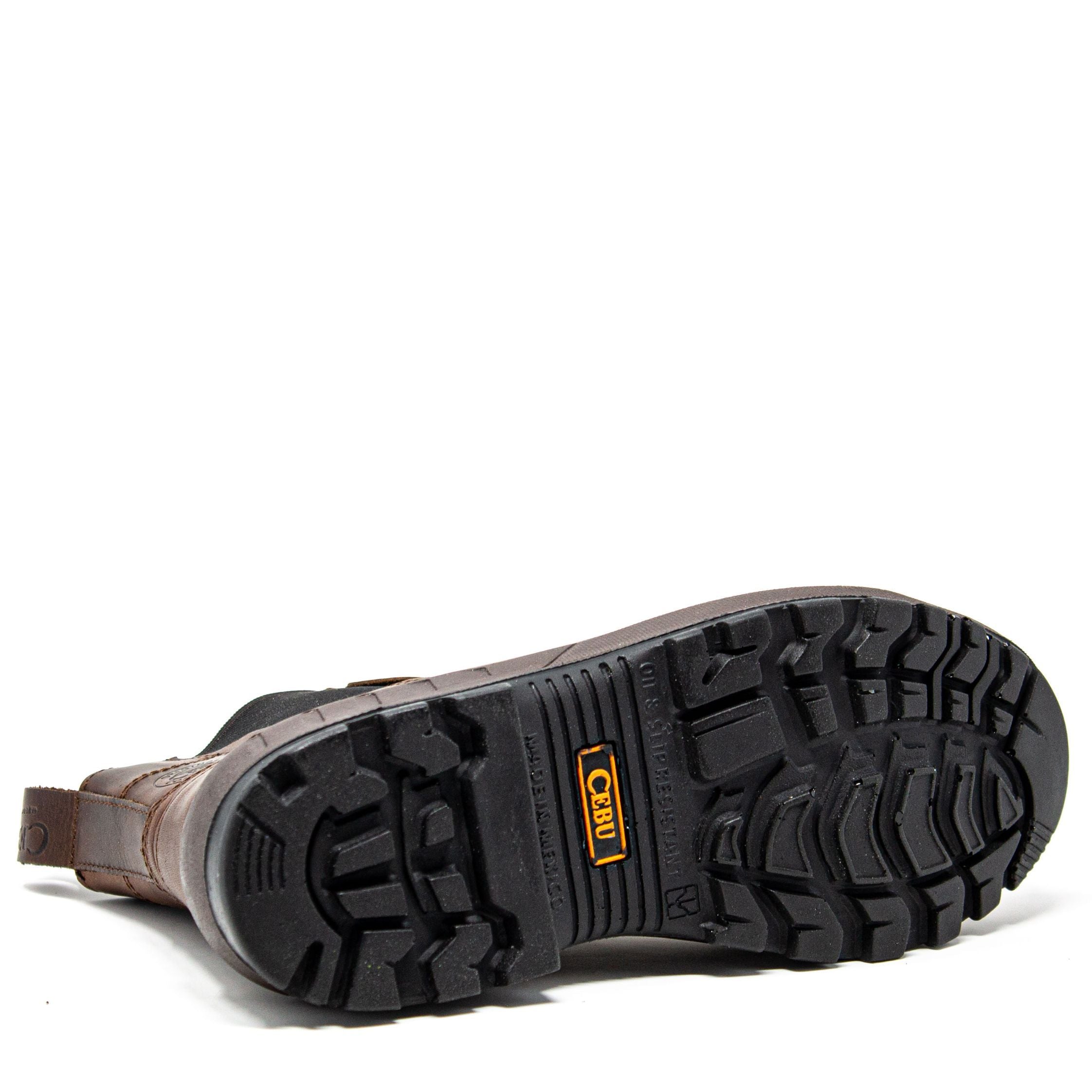 Ankle Work Boots Flexible Lightweight Coffee Cebu boots