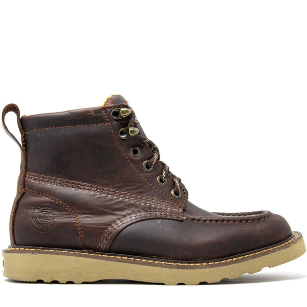 Men's Work Boots - Lightweight - Brown Work Boots - Cebu - 6" Work Boots - Brown 6in Work Boots