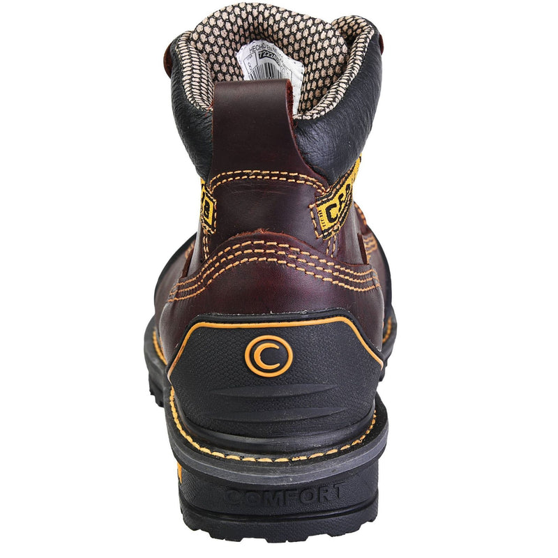 Men's Work Boots - Heavy Duty & Rubber Shield - Shedron Work Boots - Cebu - 6" Work Boots - Shedron 6in Work Boots