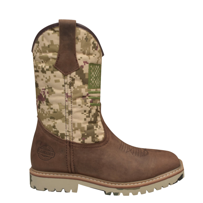 Men's Labrador Military Camo Heavy-Duty Work Boots - CTC USA