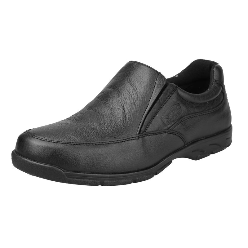 Women's Work Shoes - Non Slip - Black Work Shoes - Fortal - Slip On Work Shoes - Black Slip On Shoes