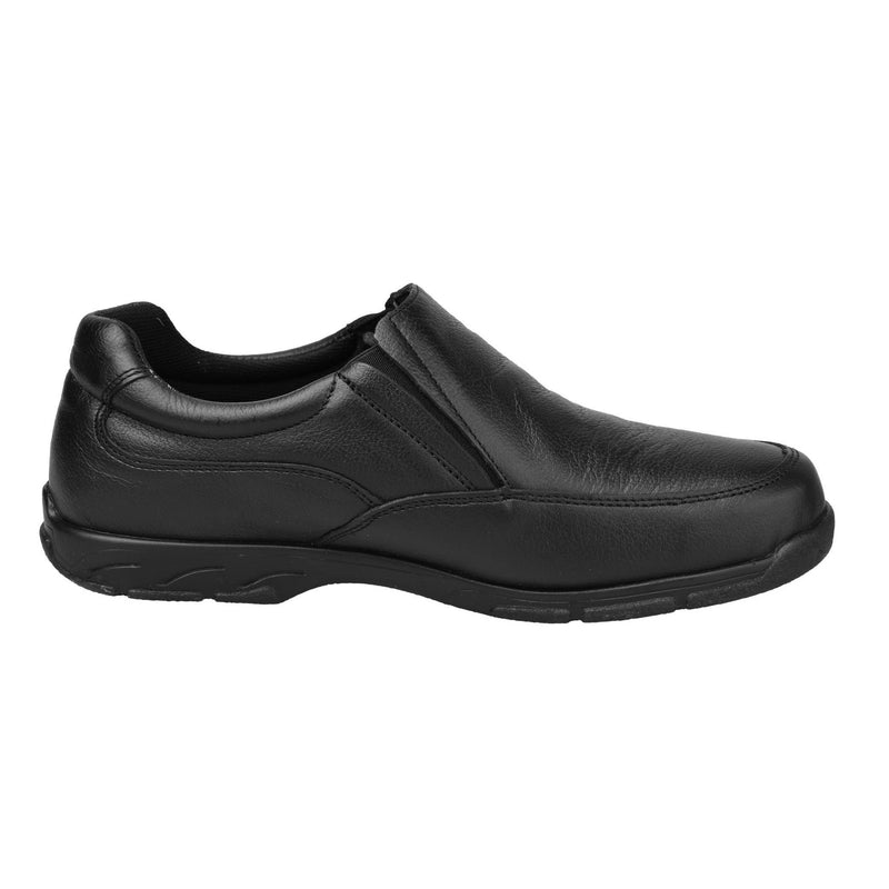 Women's Work Shoes - Non Slip - Black Work Shoes - Fortal - Slip On Work Shoes - Black Slip On Shoes