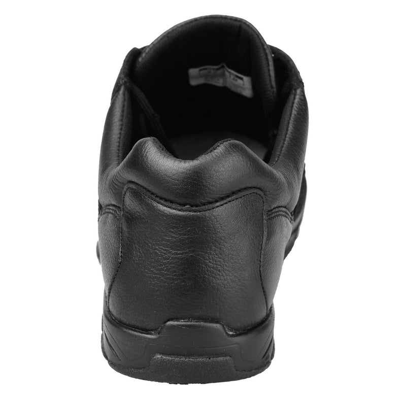 Women's Work Shoes - Non Slip - Black Work Shoes - Fortal - Work Shoes - Black Lace Up Work Shoes