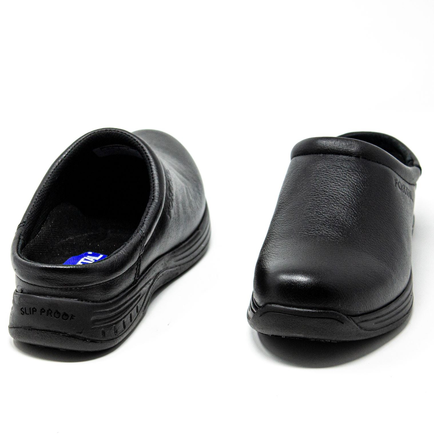 Women's Work Shoes - Non Slip - Black Work Shoes - Fortal - 0 - Negro Shoes