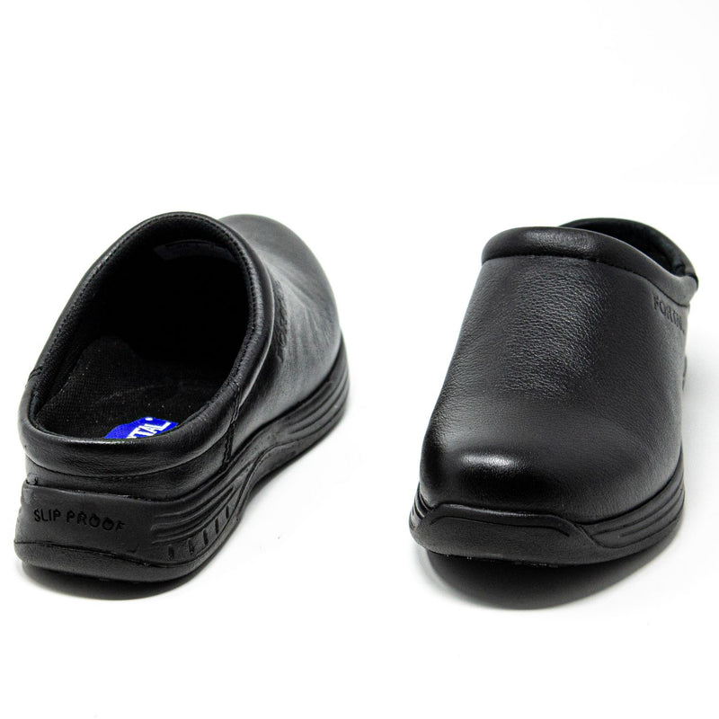 Women's Work Shoes - Non Slip - Black Work Shoes - Fortal - 0 - Negro Shoes