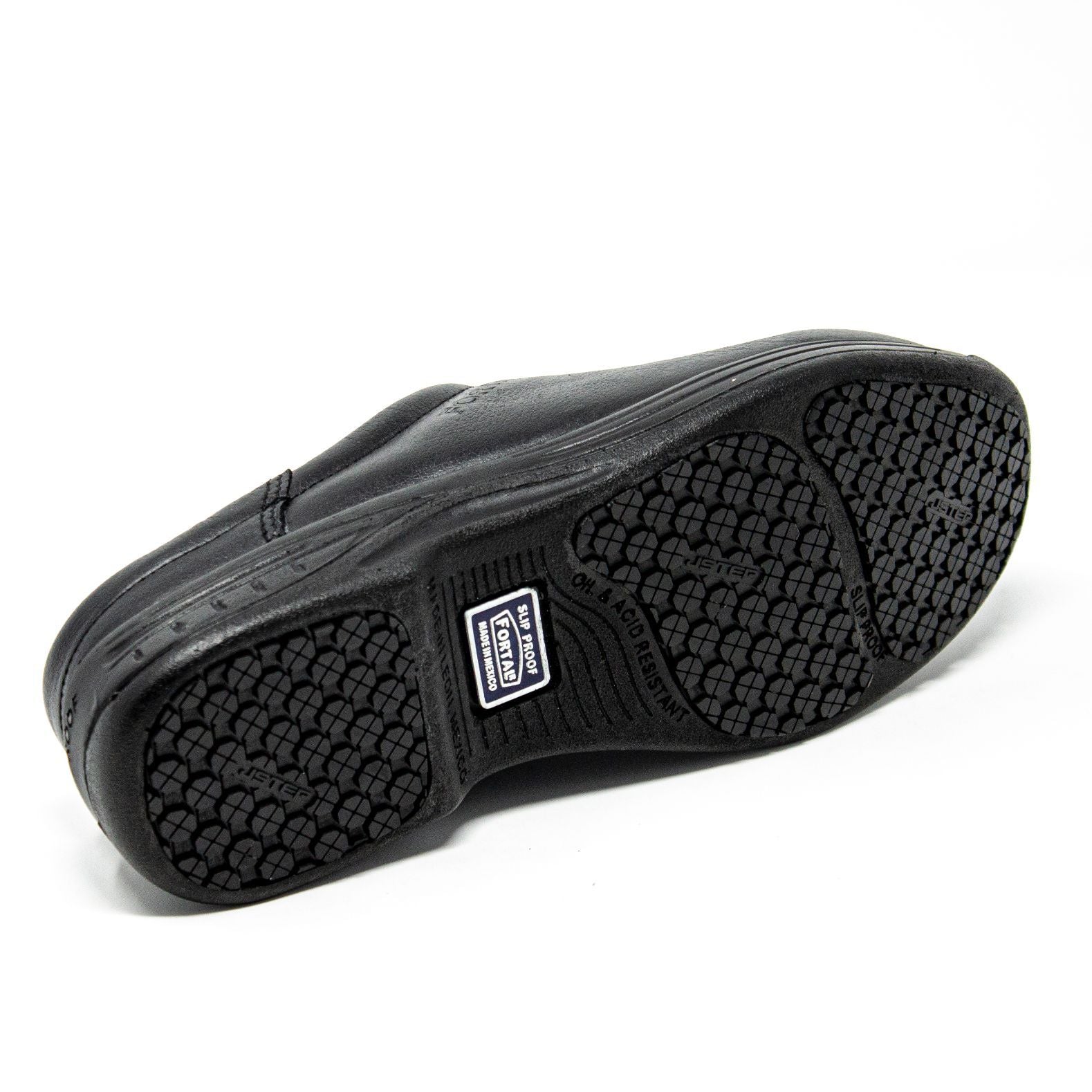 Women's Work Shoes - Non Slip - Black Work Shoes - Fortal - 0 - Negro Shoes