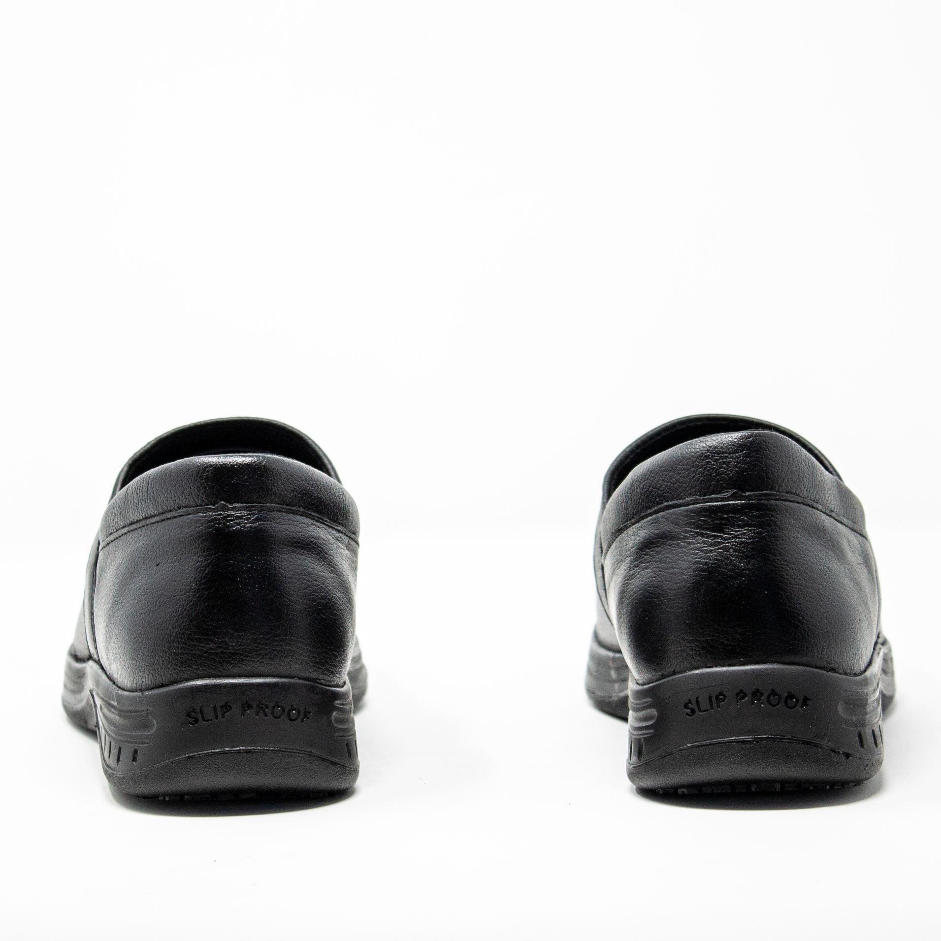 Women's Work Shoes - Non Slip - Black Work Shoes - Fortal - Slip On Work Shoes - Negro Slip On Shoes