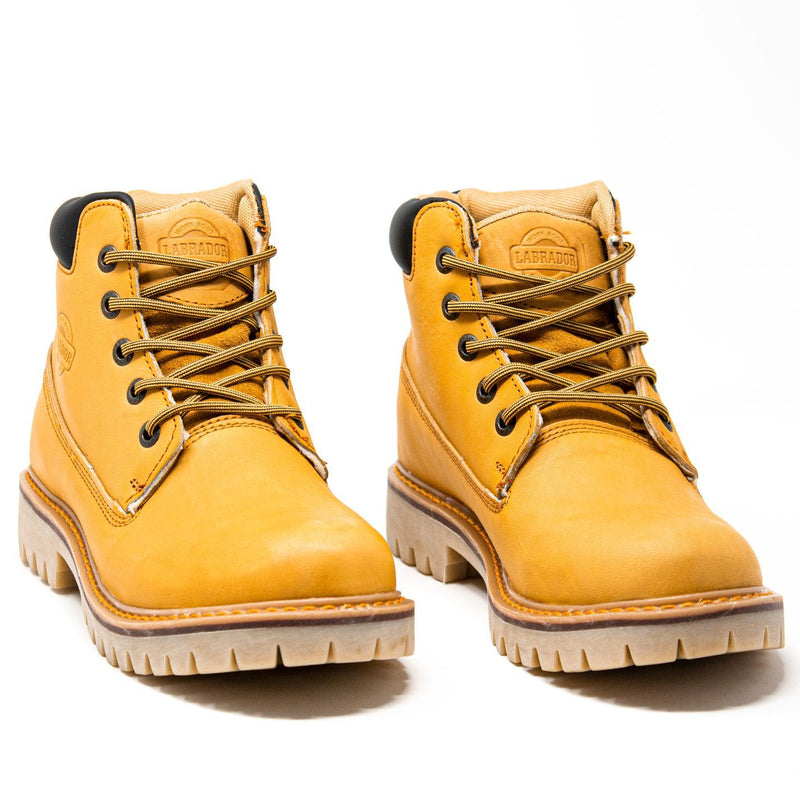 Men's Work Boots - Heavy Duty - Tan Work Boots - Labrador - 6" Work Boots - Honey 6in Work Boots