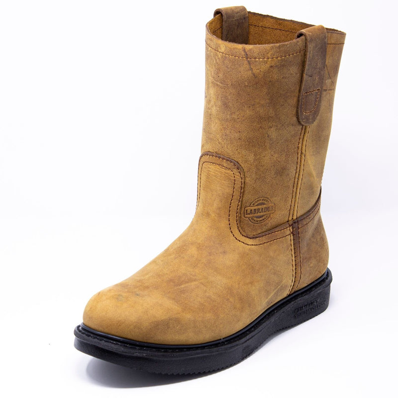 Men's LA Rayas Soft Toe 10" Pull On Work Boots
