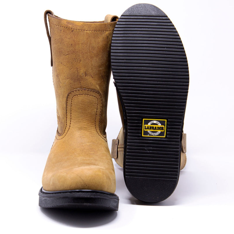 Men's LA Rayas Soft Toe 10" Pull On Work Boots