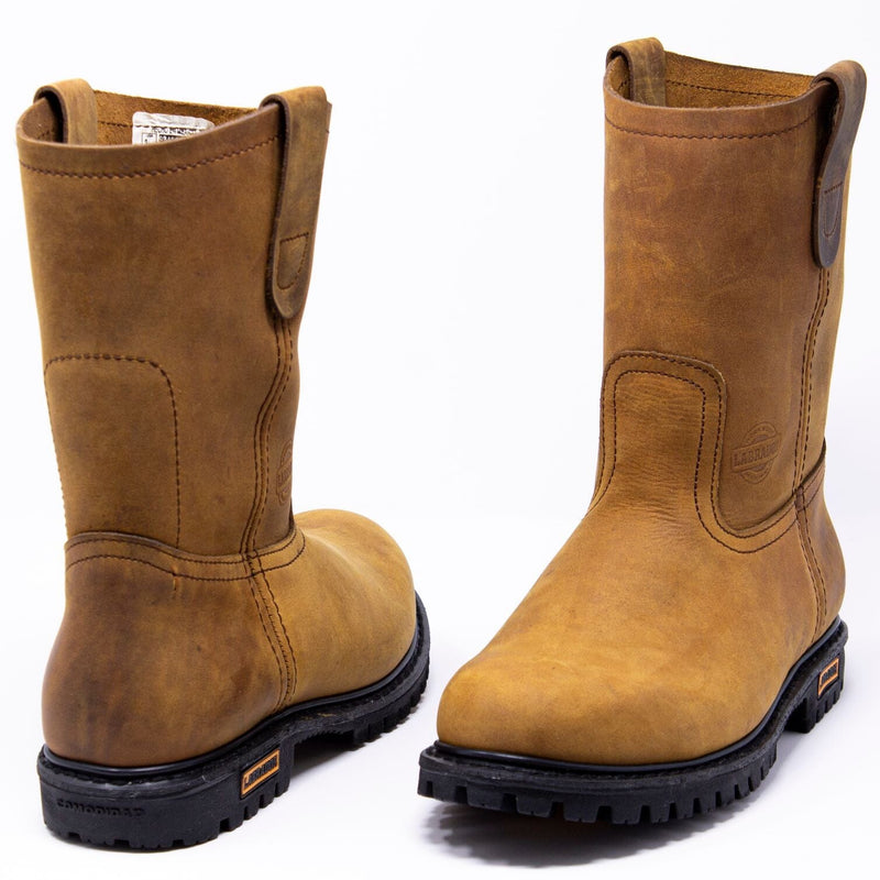 Men's Labrador Track Soft Toe 10" Pull On Work Boots