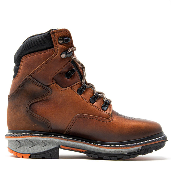 Men’s Toro Bravo Brown Steel Toe Work Boots 10.5
